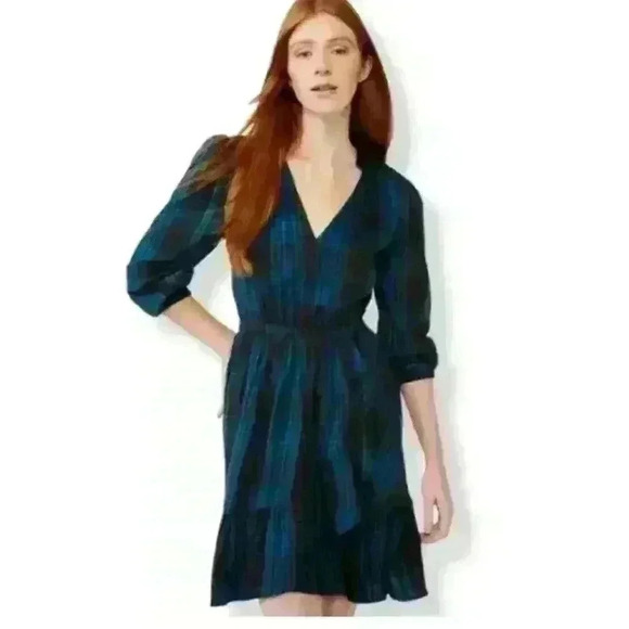 NWT‎ Free Assembly Women's V-Neck Ruffle Dress - Medium - Picture 4 of 4